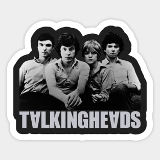 Talking Heads Sticker